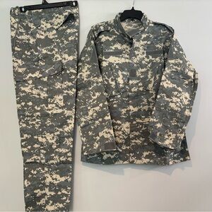 Camouflage Military Uniform Set
